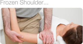 Swindon Osteopathic Practice - Frozen Shoulder